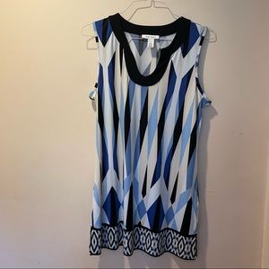 White House Black Market short dress/long blouse
